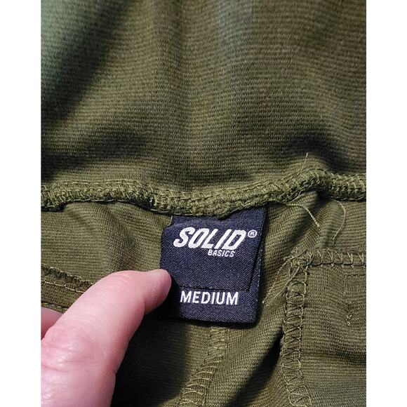 Solid Basics Joggers With Robot Teddy Bear Accent Size Medium. 1293 - Picture 8 of 10